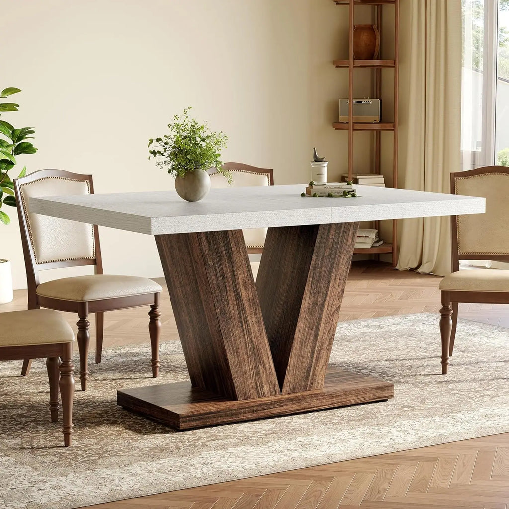 LITTLE TREE 47" Rectangular Dining Table for 4