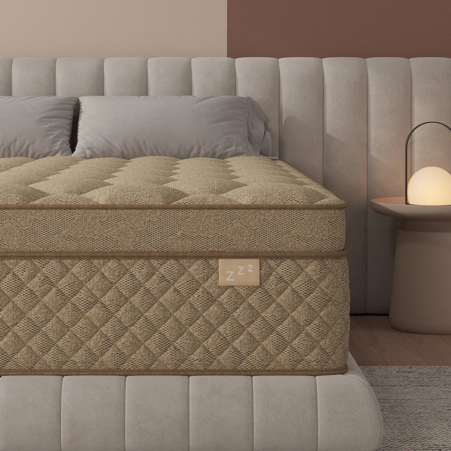 12"14" Gel Memory Foam Hybrid Pocket Spring Mattress In A Box in Twin Full Queen King Medium Firm with Motion Isolation