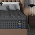 LayRoad 12/14" Memory Foam Gel Mattress In A Box Twin Full Queen King Medium Firm with Motion Isolation