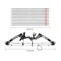 Right Handed Compound Bow Kit For Adults and Teens