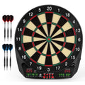 Electronic Dart Board with 6 Soft Tip Darts, 35 Games, and 580 Variants