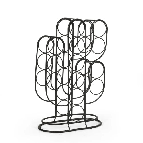 Wine bottle storage rack
