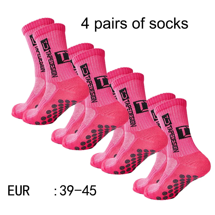 4 pairs of Non-slip Breathable Socks