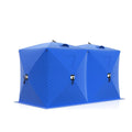 Insulated Winter Fishing Tent, 6-8 Person Portable Hub-Style Tent