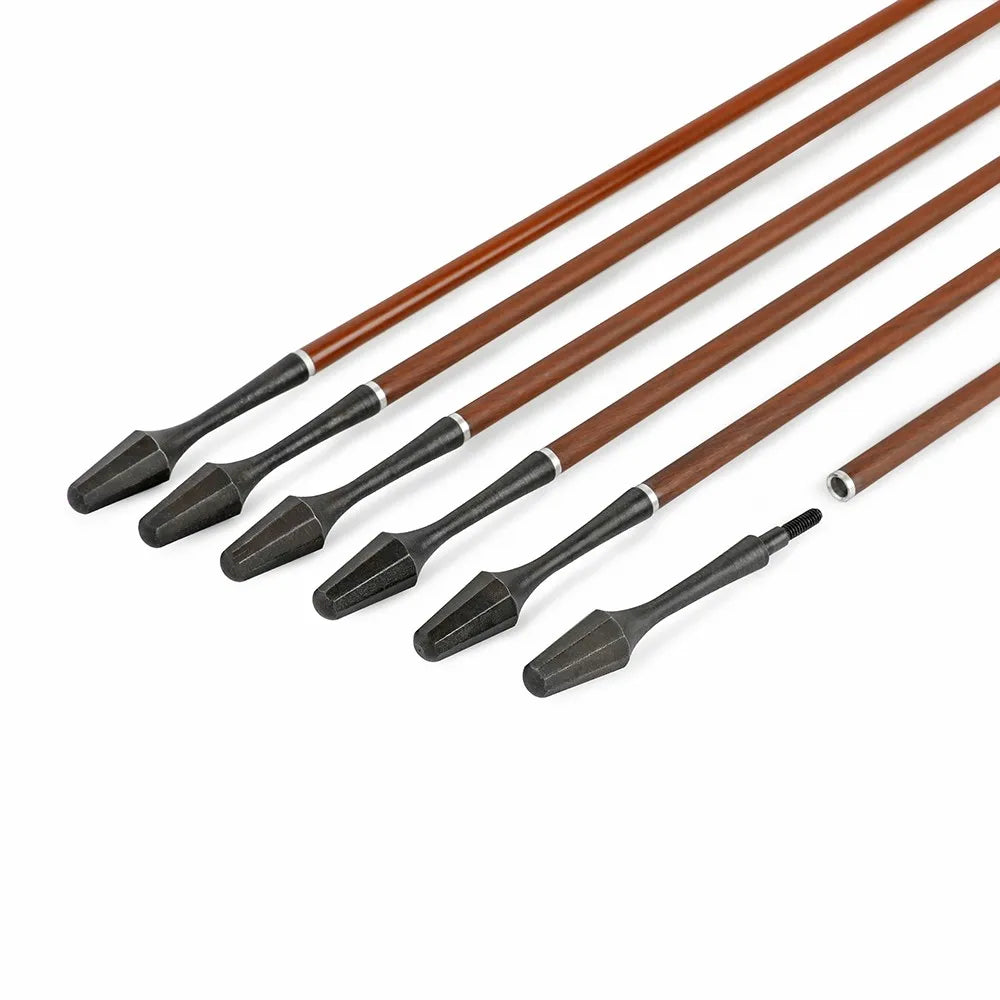 Hunting Arrowheads 6Pcs High Carbon Steel