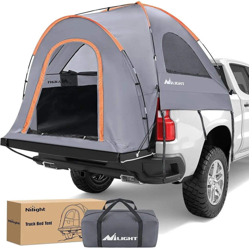 Nilight 2 Person Portable Pickup Camping Tent for Outdoor Road Trips