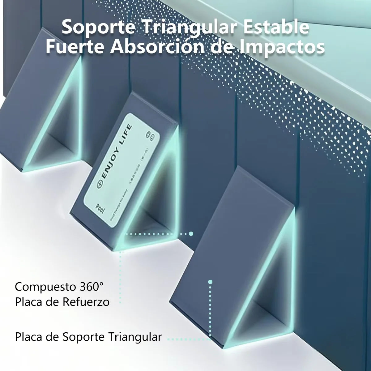 Skyblue NonInFlatable Foldable Swimming Pool