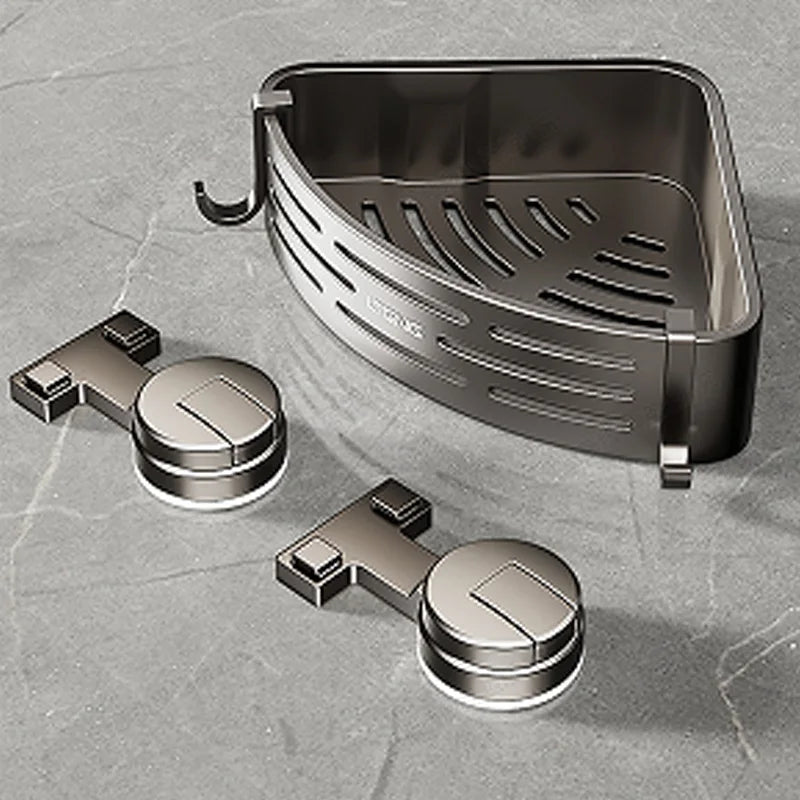 Triangle Shower Caddy with Suction Cups, Water Resistant & Never Rusts