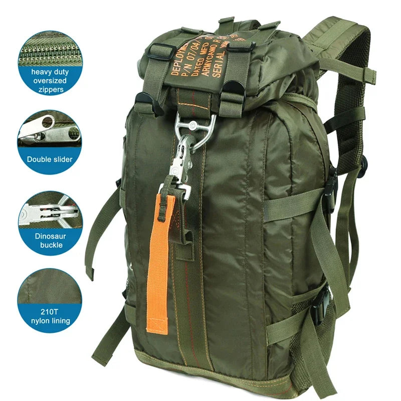 Camping Waterproof  Lightweight  Outdoor Sport Backpack for Men