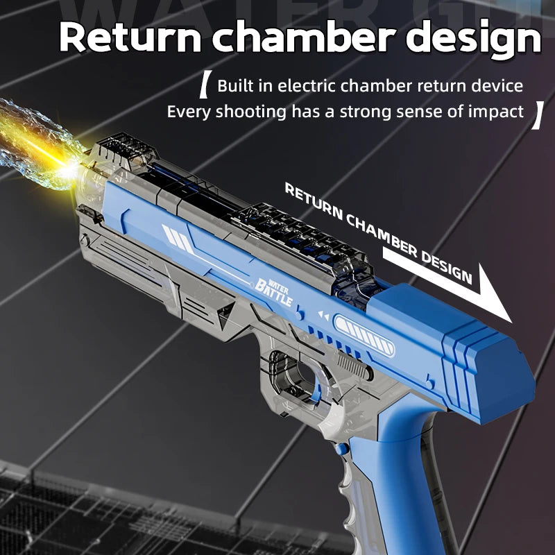 Ice Blade Electric Water Gun with Automatic Water Suction