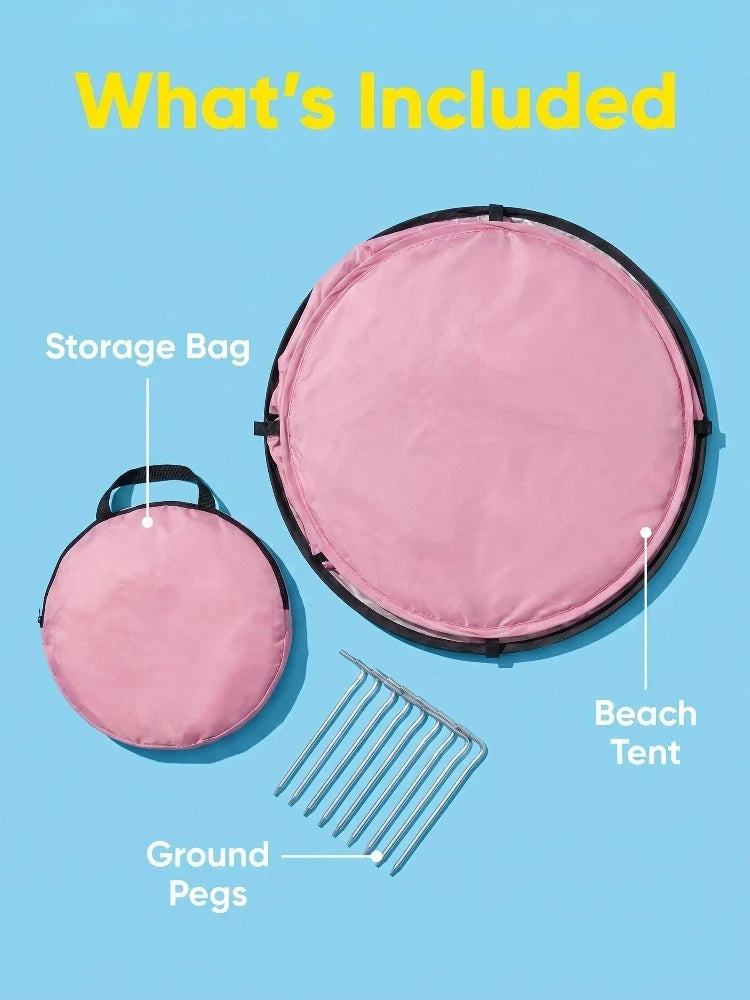 1-Piece Instant Pop-Up Beach Tent