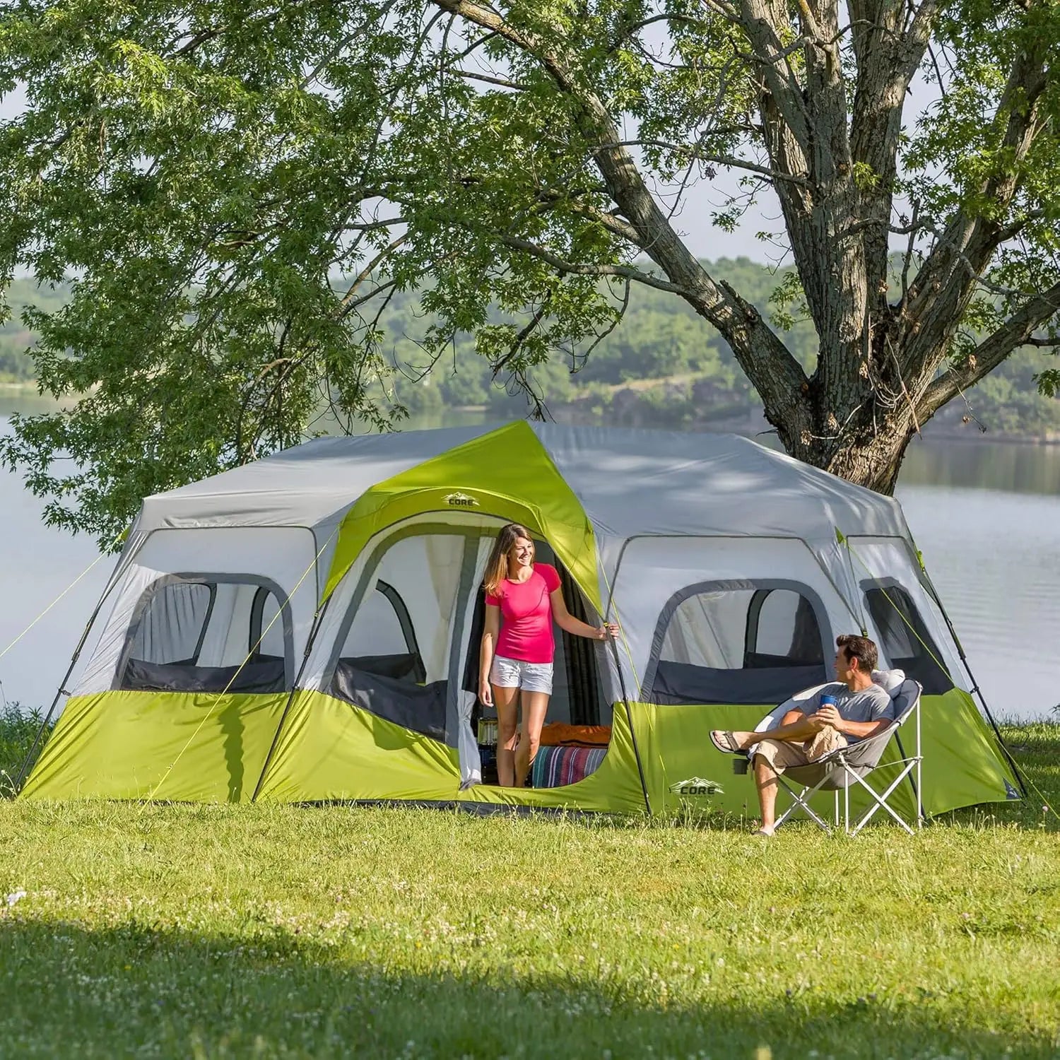 CORE Instant Cabin Popup Tent for 6-12  Persons