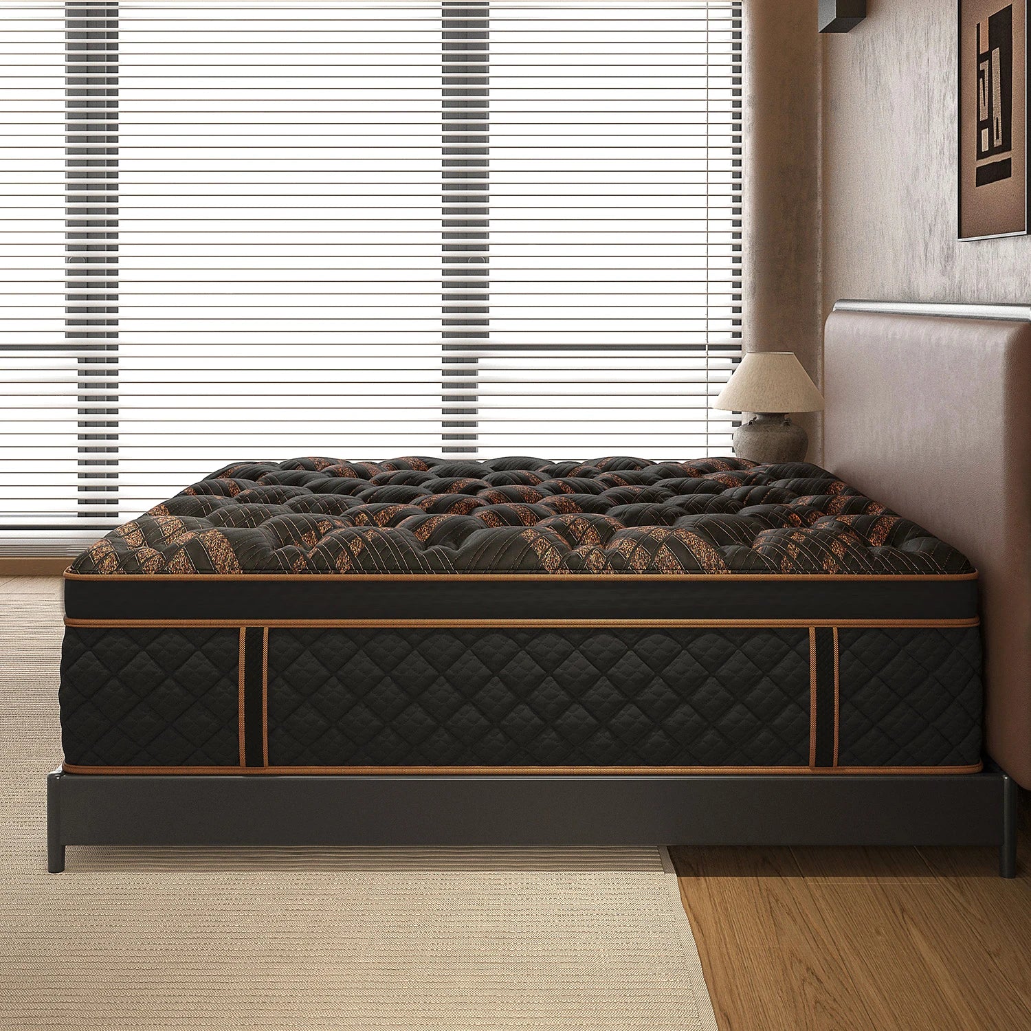 12/14"Hybrid Gel Memory Foam Mattress, Medium Firm, Motion Isolation