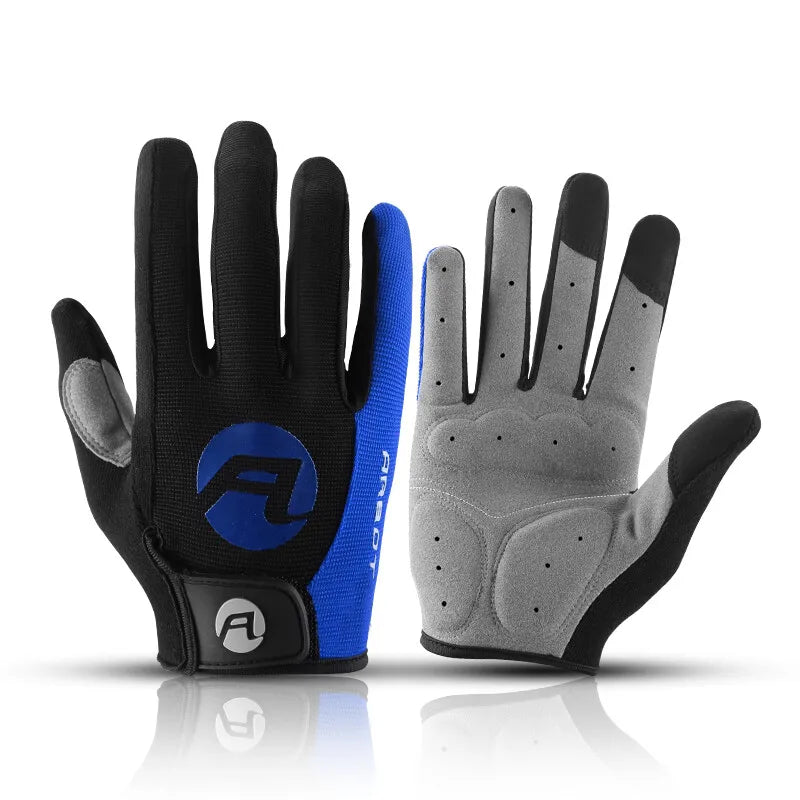 Unisex Cycling Gloves with Touchscreen MTB Padded Anti-Slip Grips
