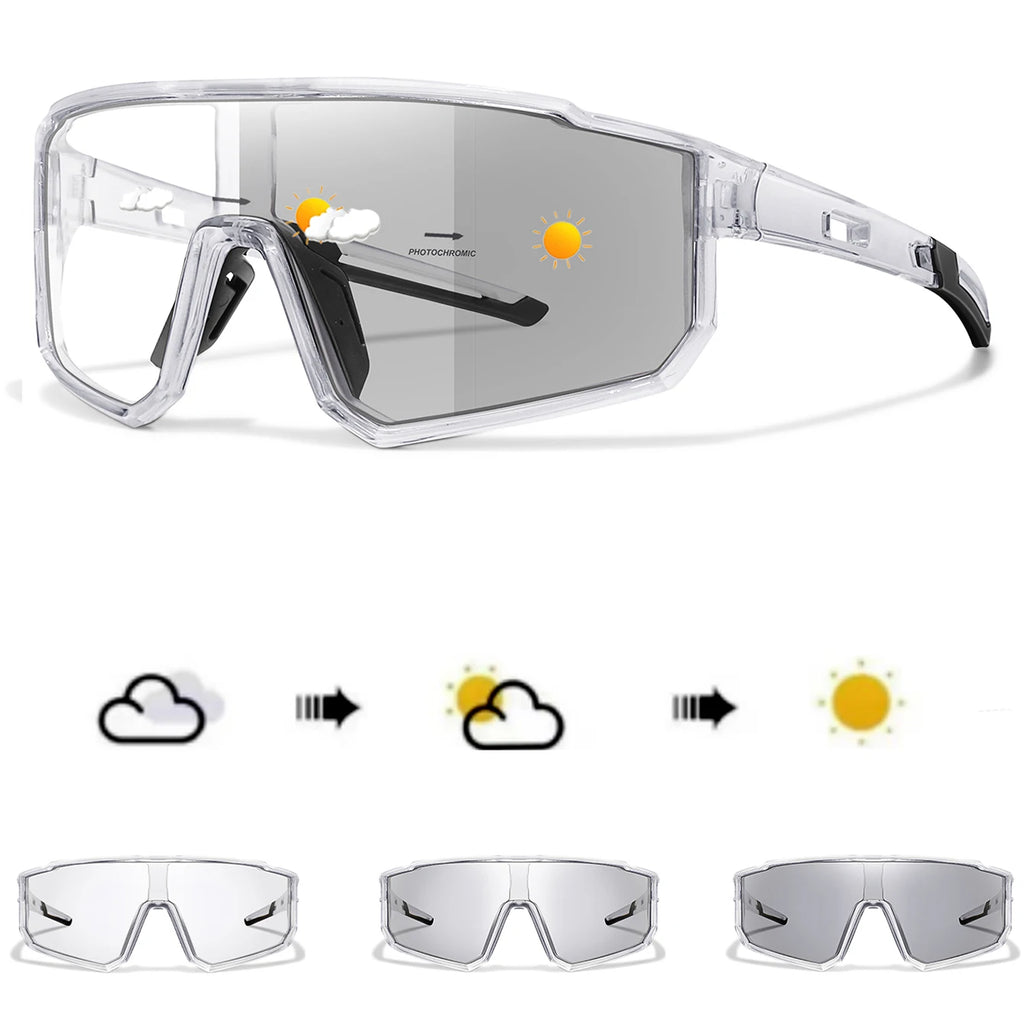 Unisex Photochromic Eyewear for Cycling Sports