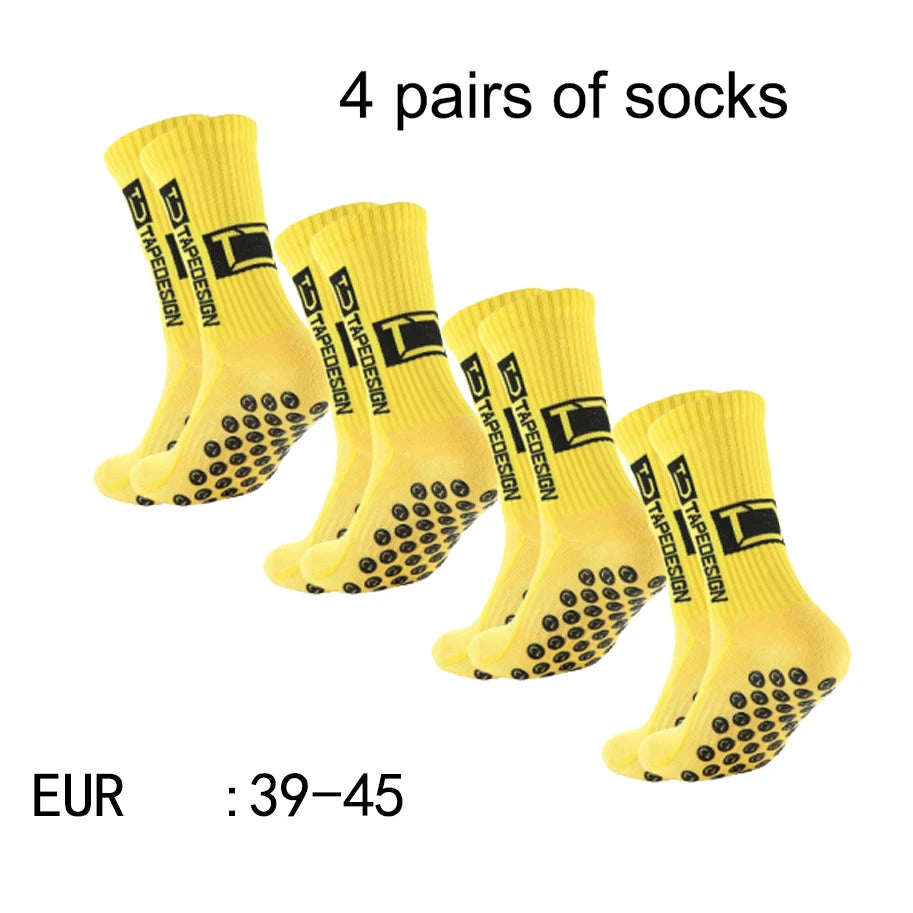 4 pairs of Non-slip Breathable Socks
