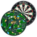 Dart Board with 6 Steel Tip Darts