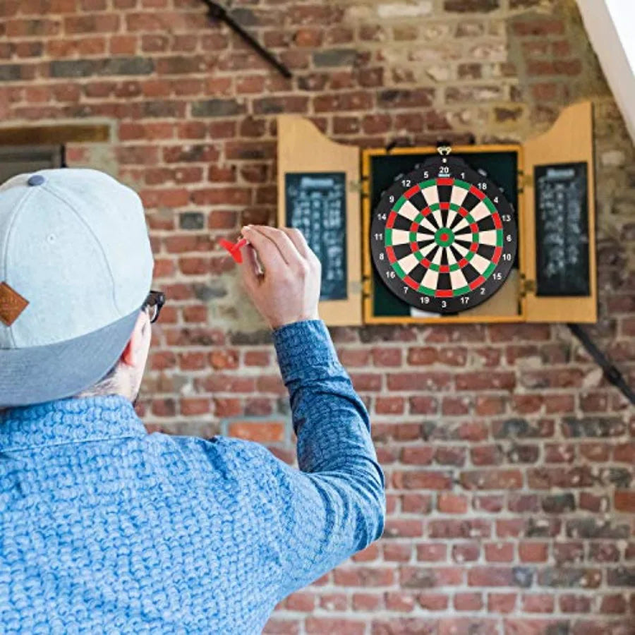 18 inch Magnetic Dart Board Set for Indoor /Outdoor Play with 12 Darts