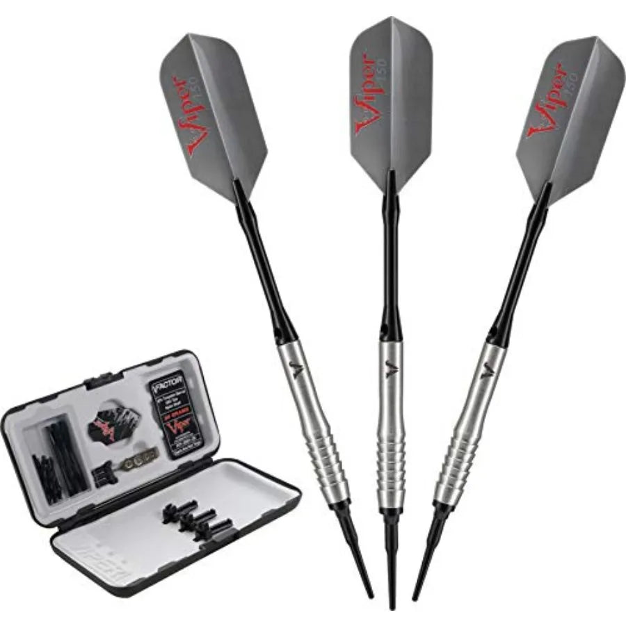Viper V-Factor 90% Tungsten Soft Tip Dart Set with Case