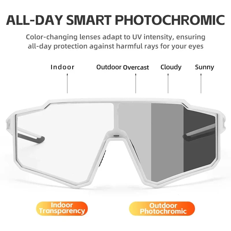Unisex ROCKBROS Polarized Photochromic Sunglasses