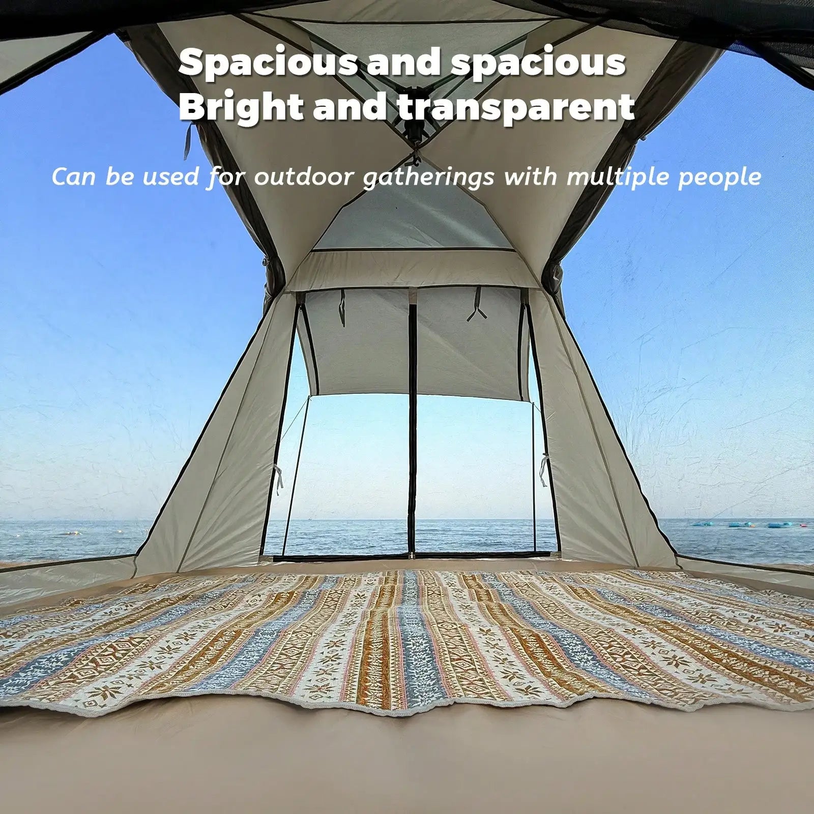 2-3 Person Outdoor Camping Pop-Up Tent