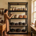 Slim 5-Tier Metal Shelving Heavy Duty Adjustable Storage Rack