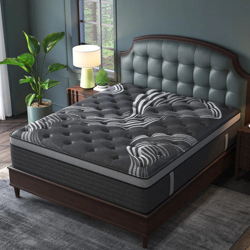 12/14" Gel Memory Foam Hybrid Box Spring Mattress  Available in Twin, Full. Queen, and King Size. Medium Firm with Motion Isolation