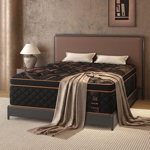 12/14"Hybrid Gel Memory Foam Mattress, Medium Firm, Motion Isolation