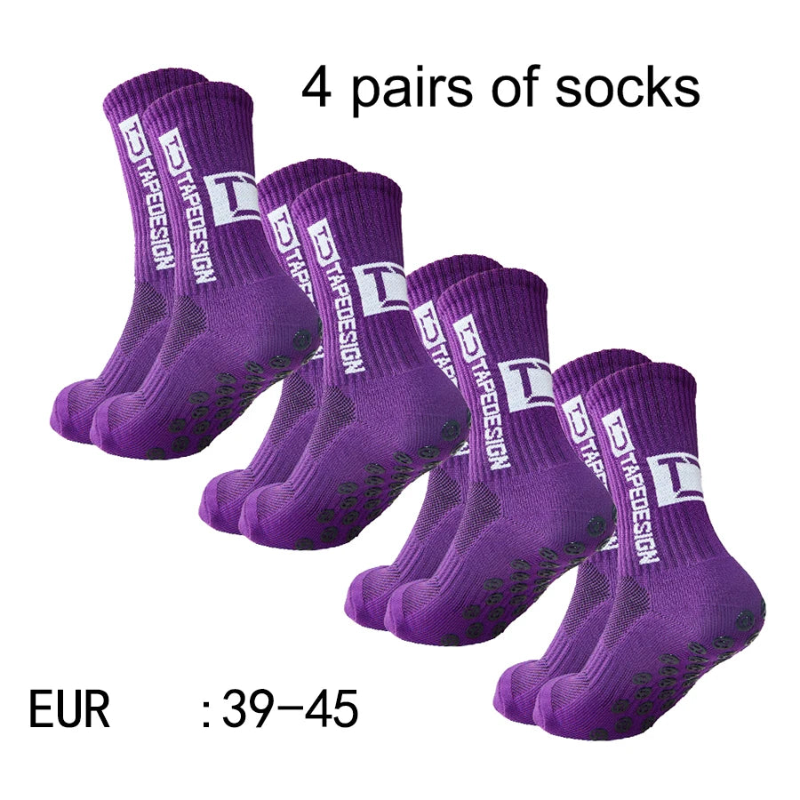 4 pairs of Non-slip Breathable Socks