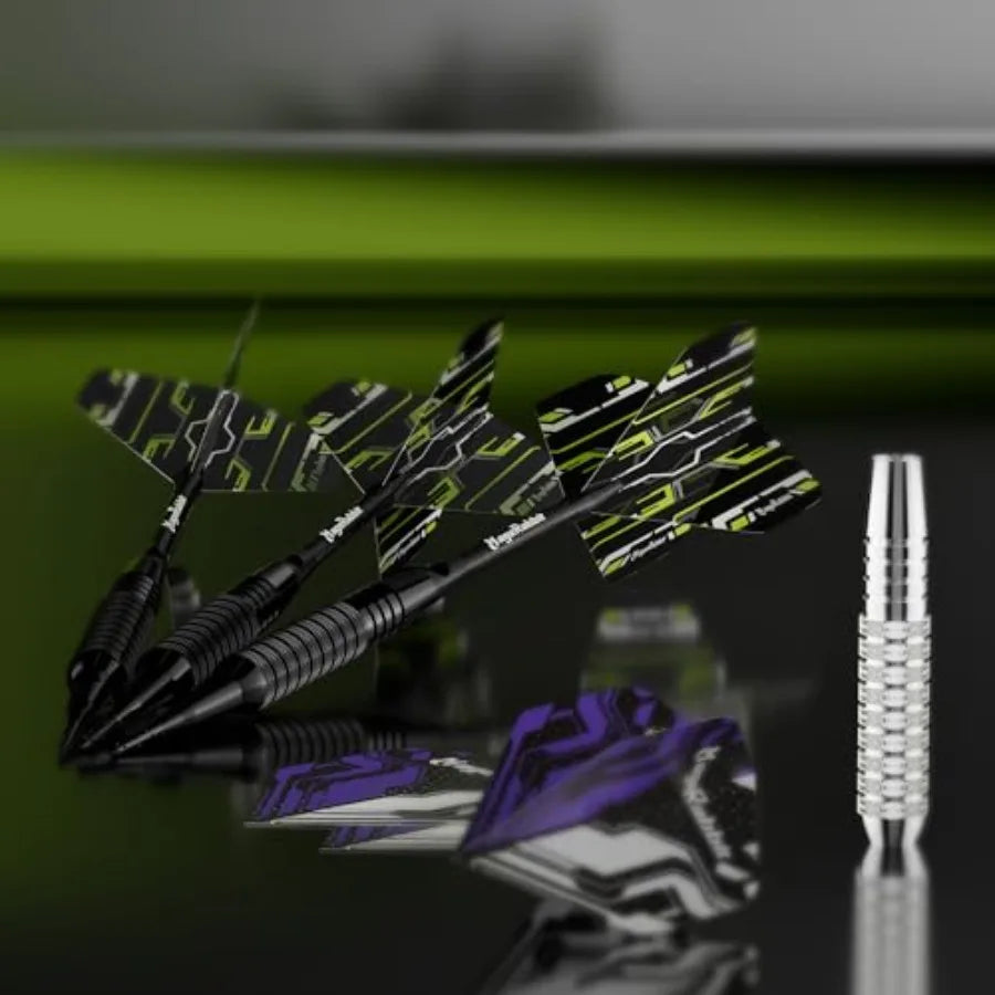 12 Soft Tip Darts Set with 50 Additional Tips, 20 O-Rings, 2 Flight Protectors, and Wrench for Electronic Board