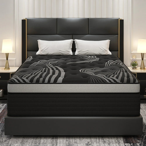 12"14" Gel Memory Foam Hybrid Pocket Spring Mattress Twin Full Queen King Bed Mattress In A Box, Medium Firm Motion Isolation