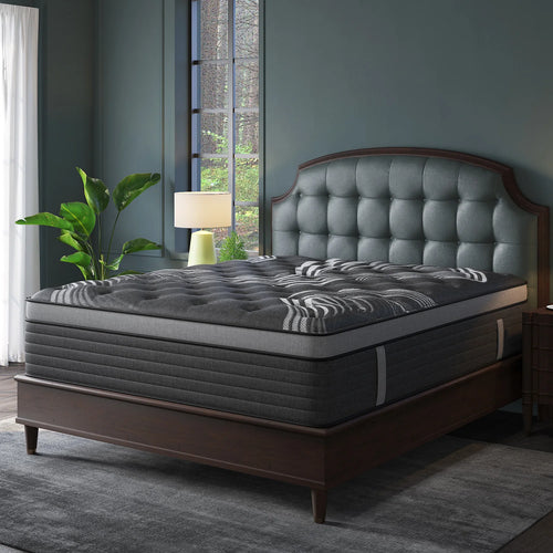 12"14" Hybrid Gel Memory Foam Mattress In A Box Medium Firm Motion Isolation