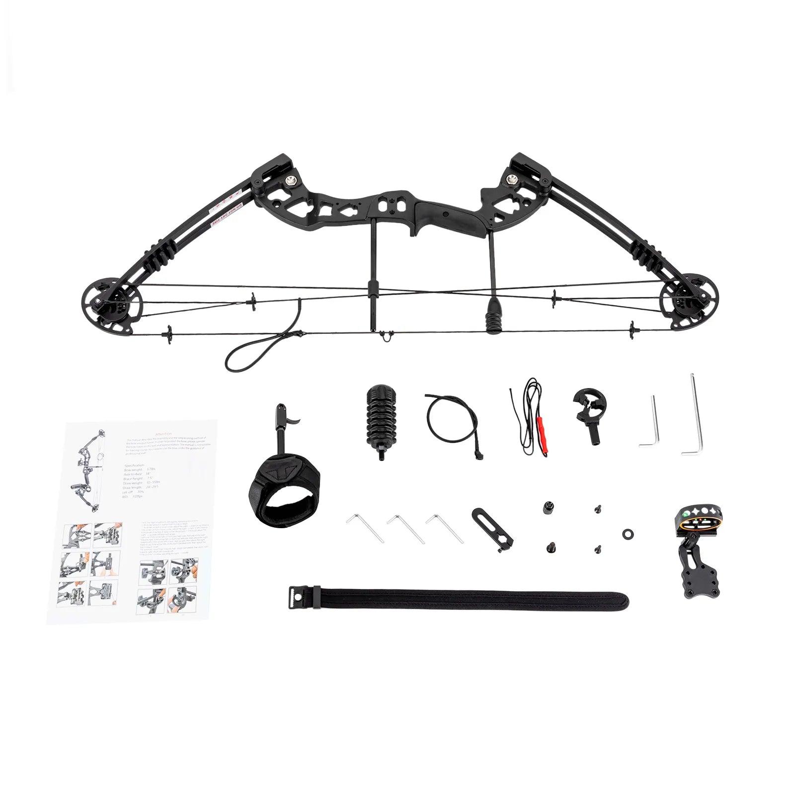 Right Handed Compound Bow Kit For Adults and Teens
