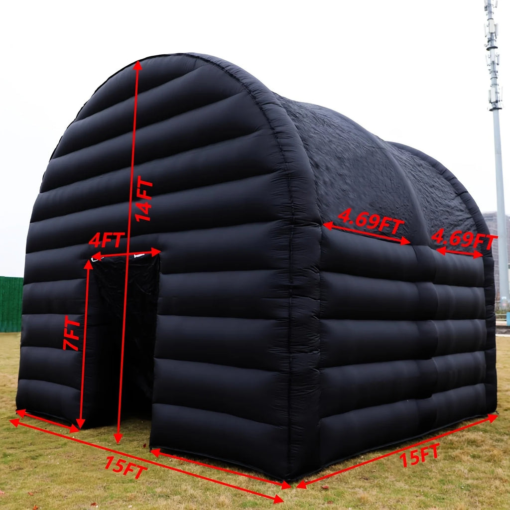 Large Black Inflatable Tent(15x15x14ft)