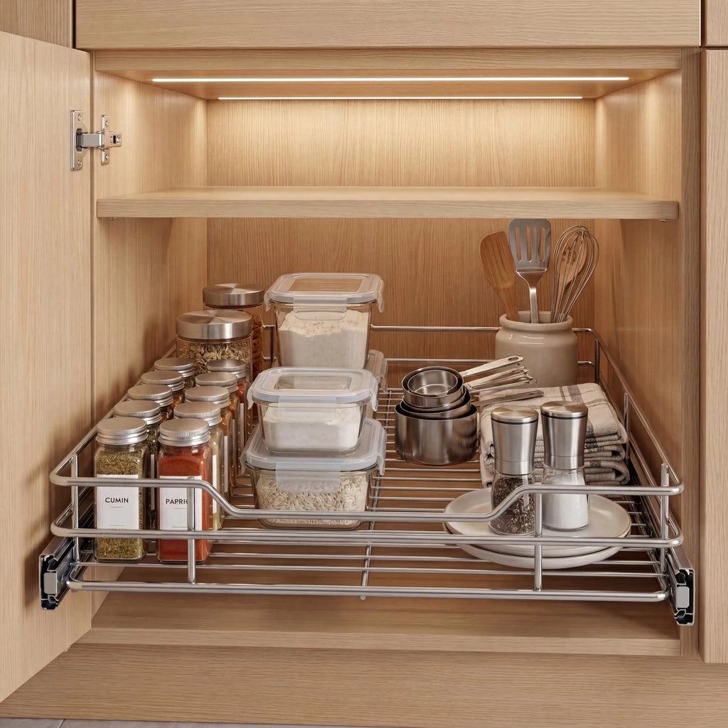 Pull Out Cabinet Organizer
