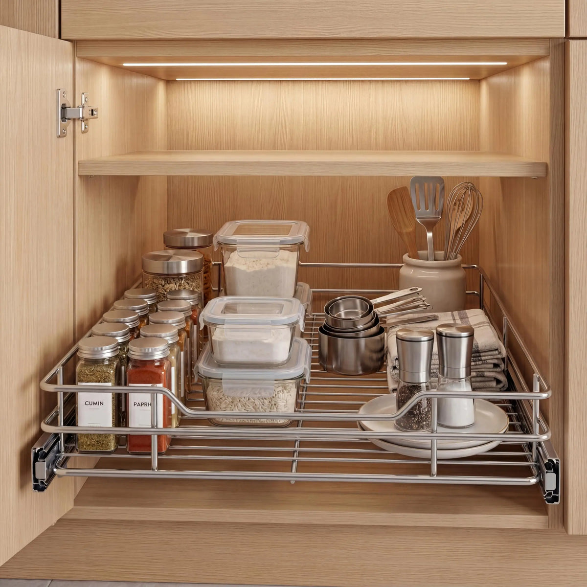 Pull Out Cabinet Organizer