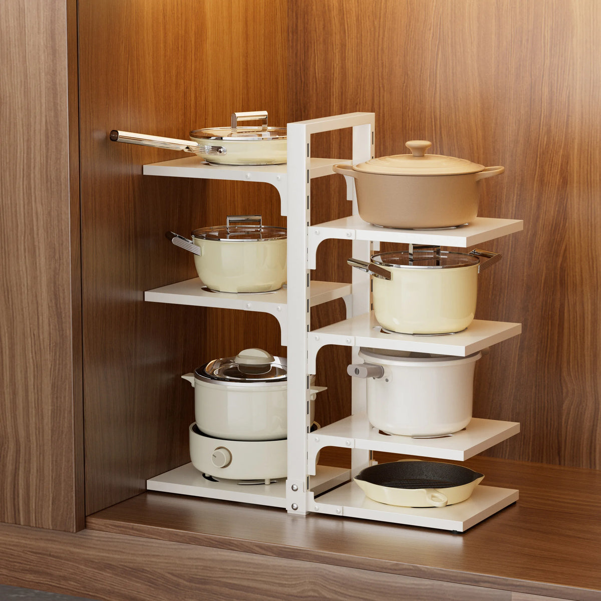 Adjustable Stainless Steel Kitchen Storage Rack
