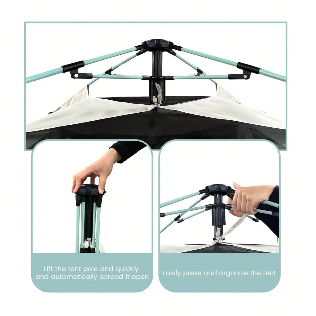 2-3 Person Outdoor Camping Pop-Up Tent