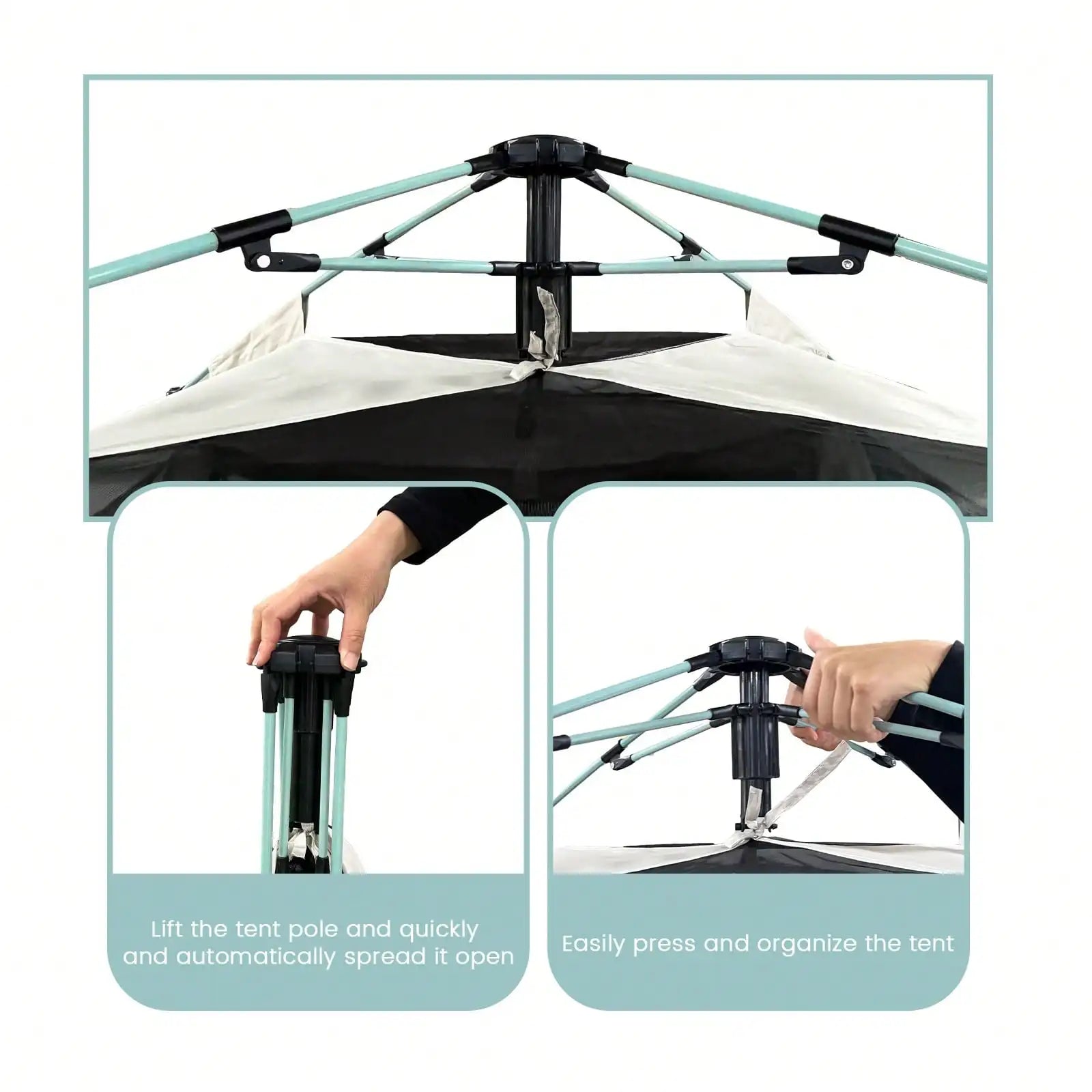 2-3 Person Outdoor Camping Pop-Up Tent