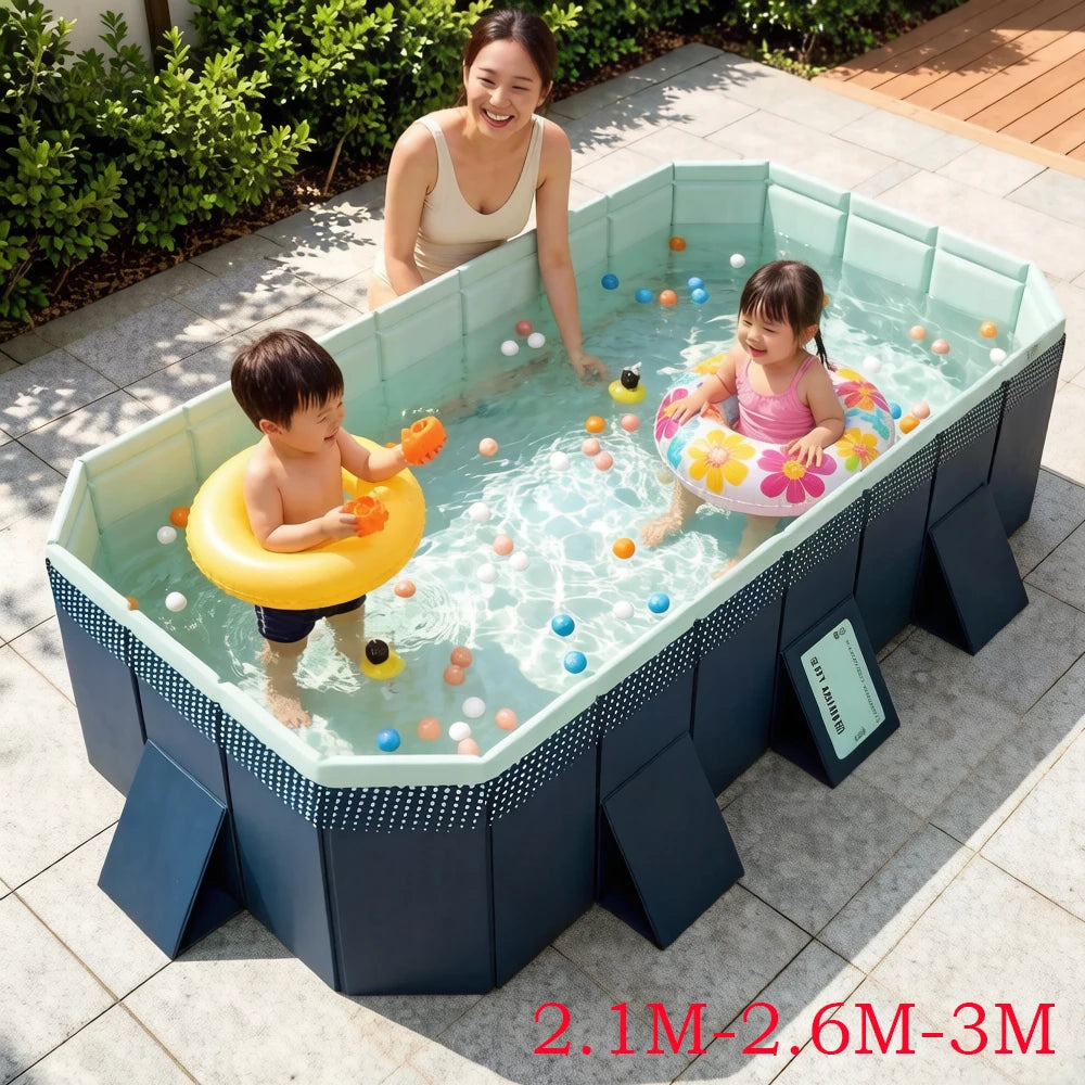 Foldable Rectangular Swimming Pool