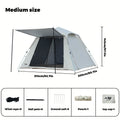 2-3 Person Outdoor Camping Pop-Up Tent