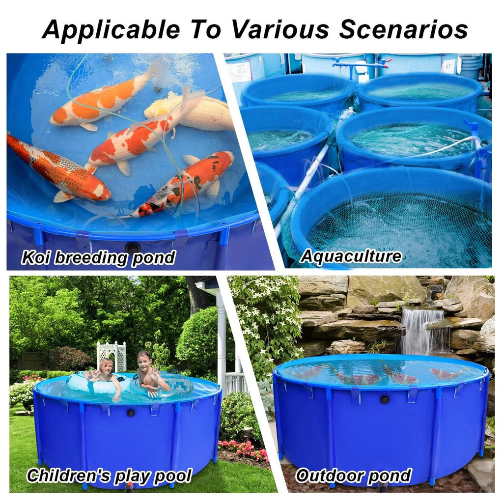Round PVC Above Ground Swimming Pool