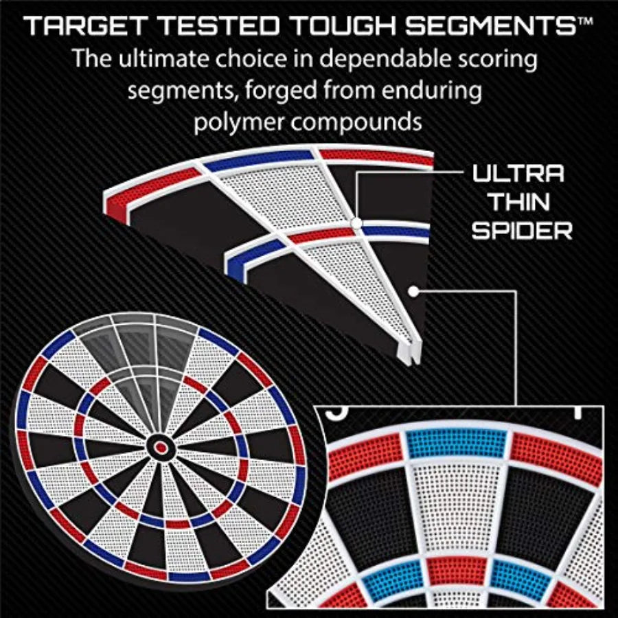 Viper 777 Electronic Dartboard  with 6 Soft Tip Darts, 43 Games, and LCD Scoring For 8 Players