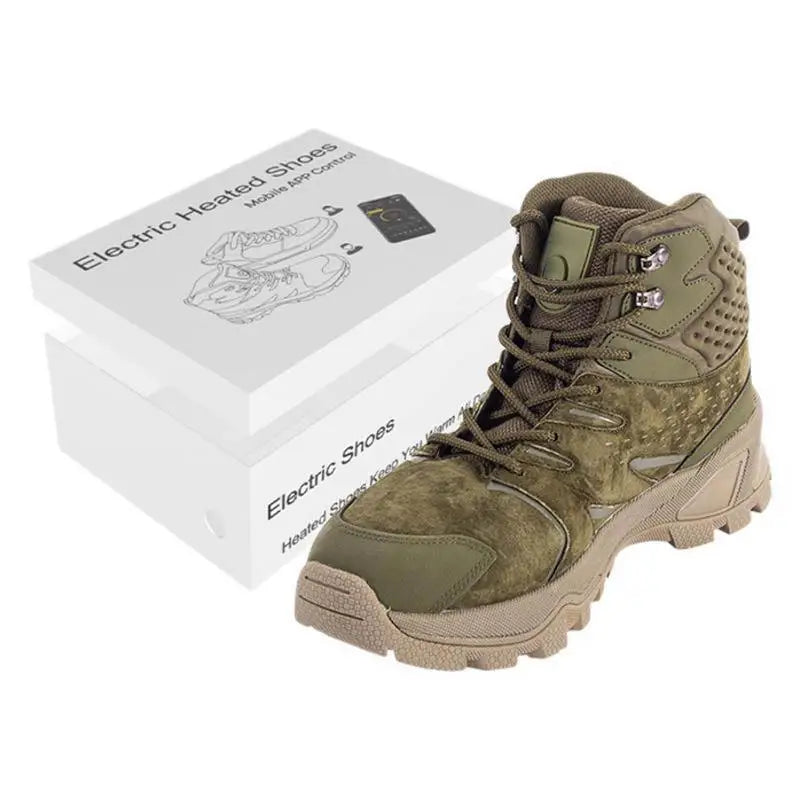 Heating Foot Warmer Shoes Rechargeable Non-slip