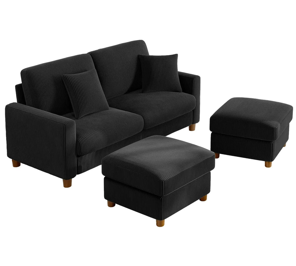 Kidirect 70in Oversized Corduroy Couch