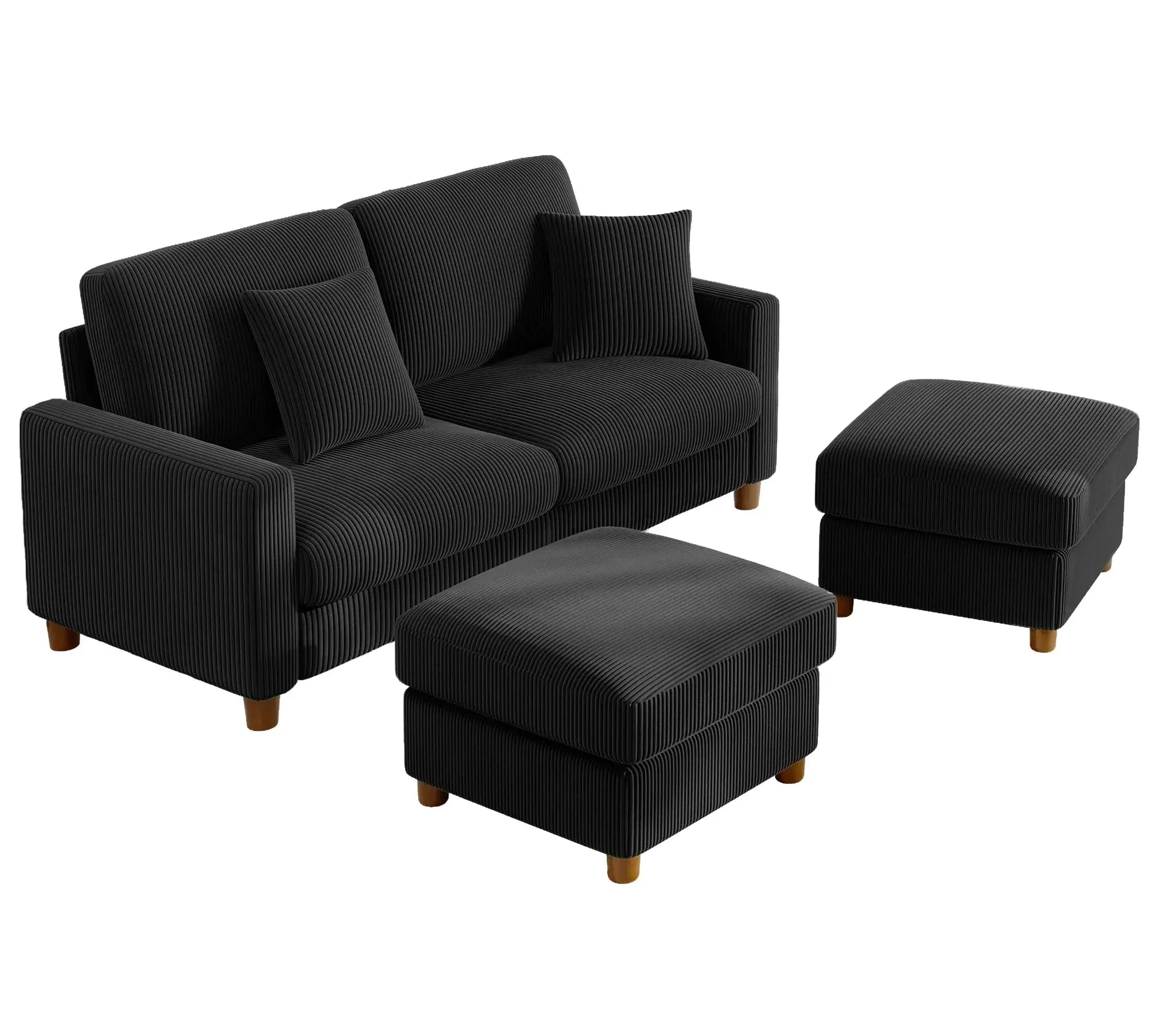 Kidirect 70in Oversized Corduroy Couch