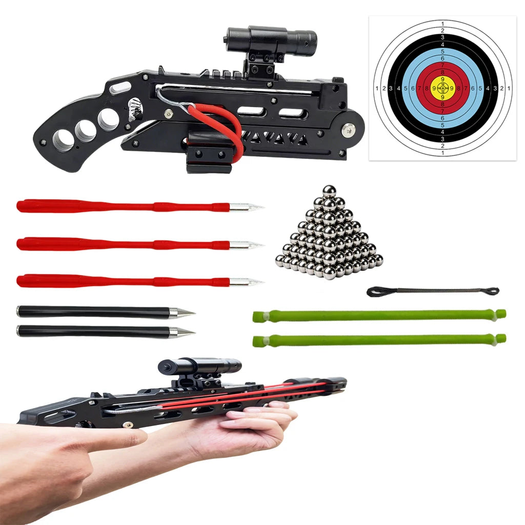 Foldable Slingshot Set Suitable for Outdoor/Indoor Training