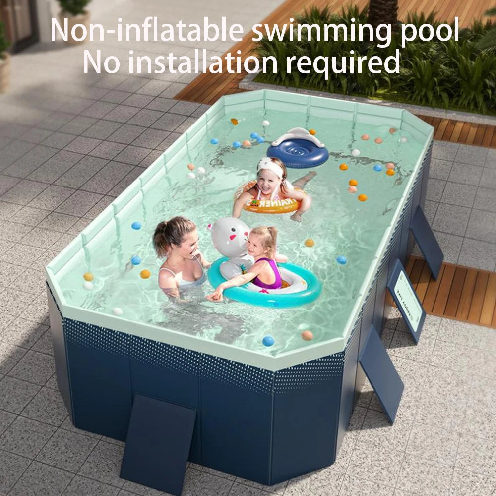 Foldable Rectangular Swimming Pool