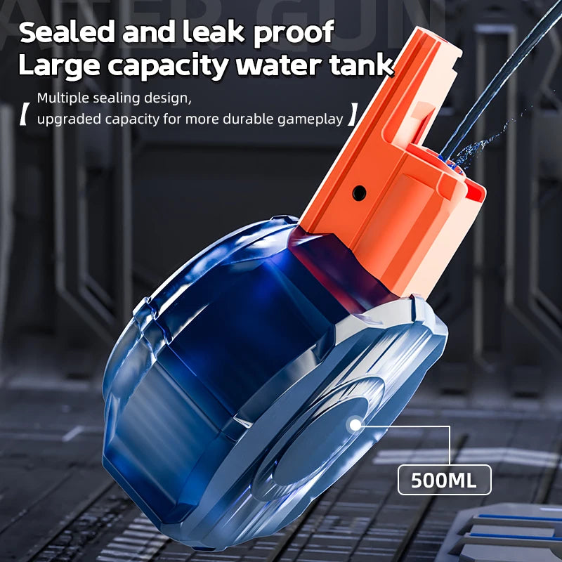 Ice Blade Electric Water Gun with Automatic Water Suction