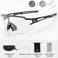 ROCKBROS Photochromic Cycling Glasses UV400 Sports Protection
